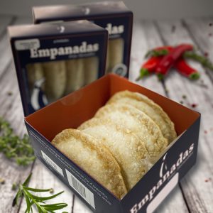 EMPANADA CAMARÓN QUESO 4 UNIDADES