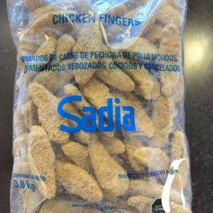 POLLOS APANADOS CHICKEN FINGERS SADIA 3KG